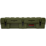 ROAM 95L Rugged Case — large low-profile durable storage box in OD Green color