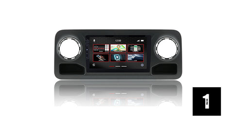 Sprinter Multimedia Interface Upgrade 10.2" "X-Series 8" (w/ Apple CarPlay & Android Auto)